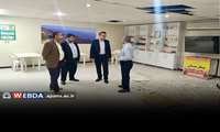 بازدید تیم معاونت درمان دانشگاه از بیمارستان سلامت اهواز